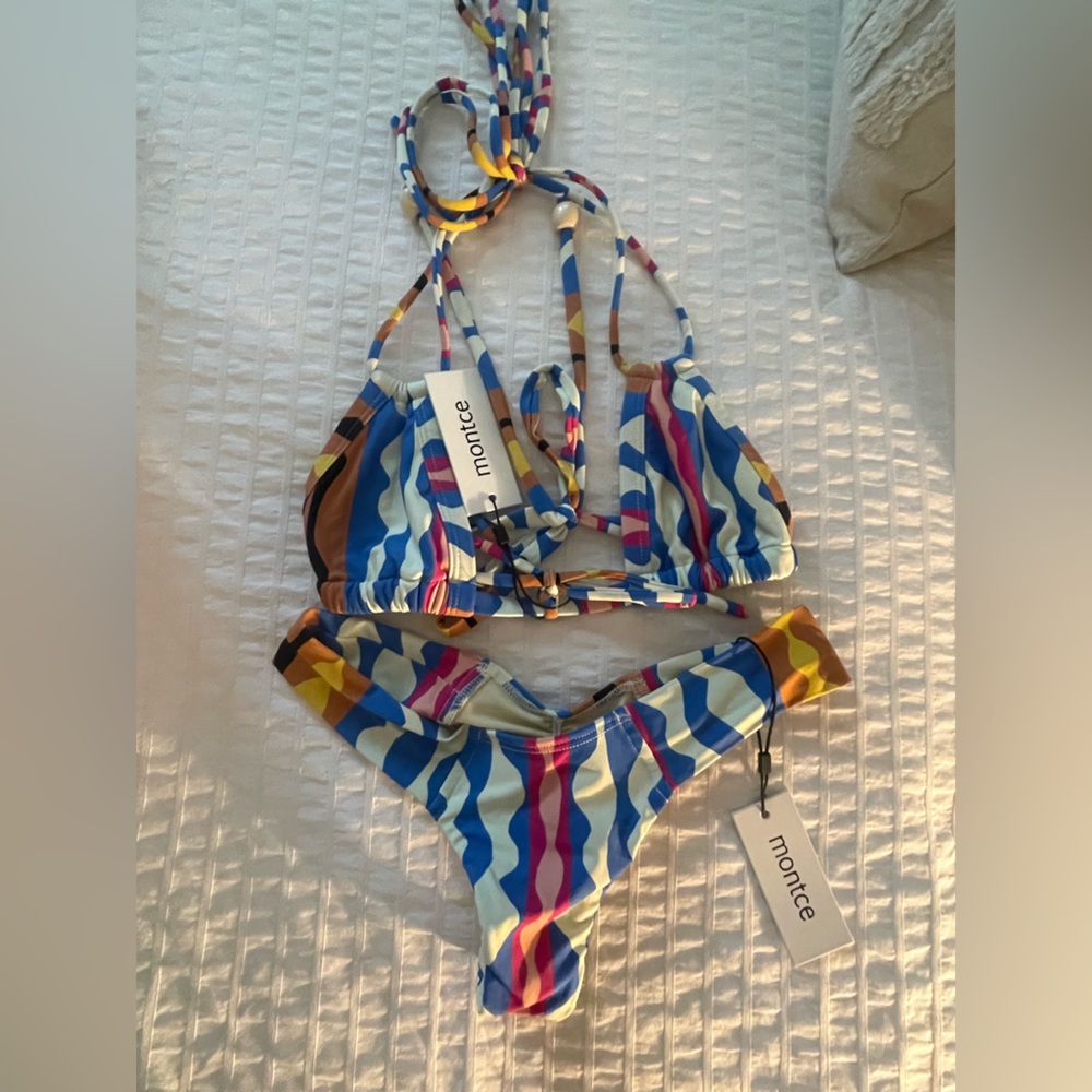Montce Abstract bikini set